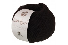 Landlust Naturwolle nr 12 zwartbruin